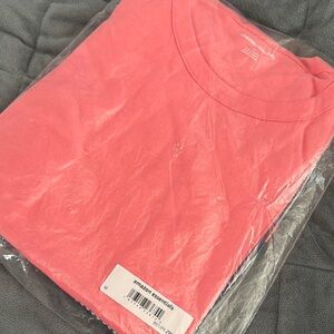 Amazon Essentials Women’s Poplin Sleep T and pants set pink, blue, white